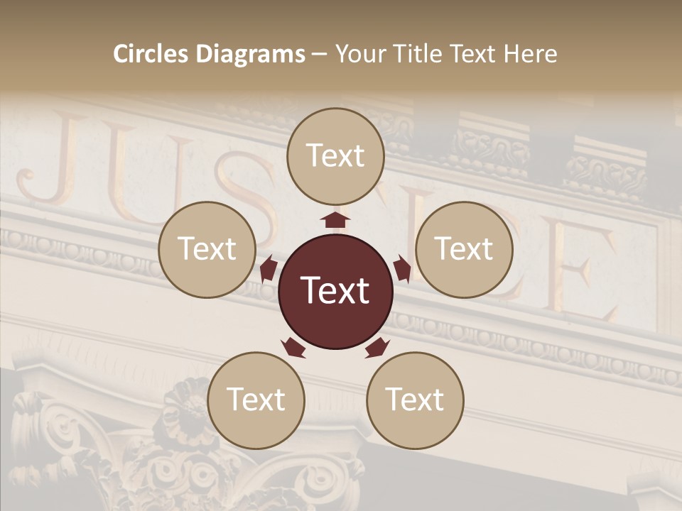 Edifice Column Proceeding PowerPoint Template