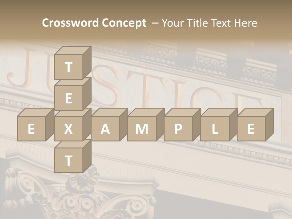 Edifice Column Proceeding PowerPoint Template