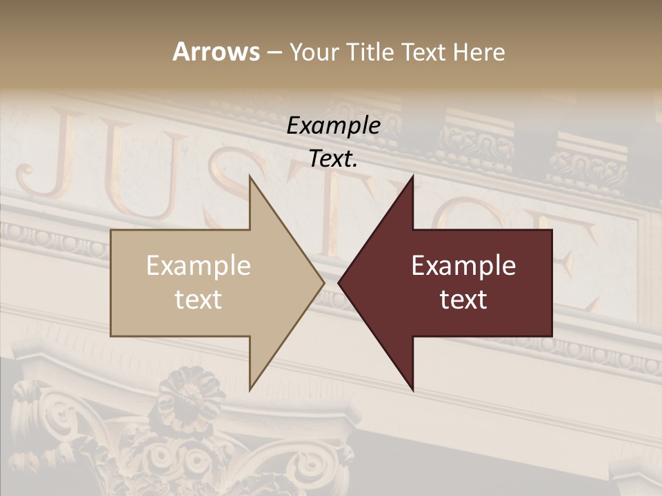 Edifice Column Proceeding PowerPoint Template