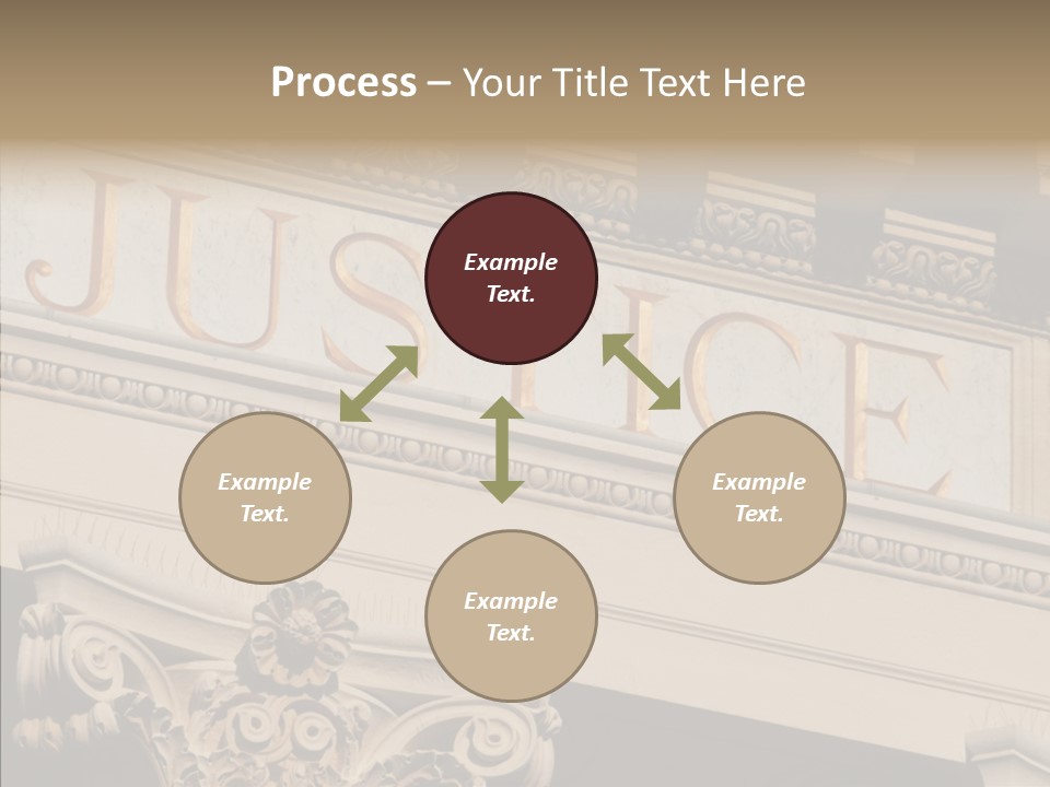 Edifice Column Proceeding PowerPoint Template