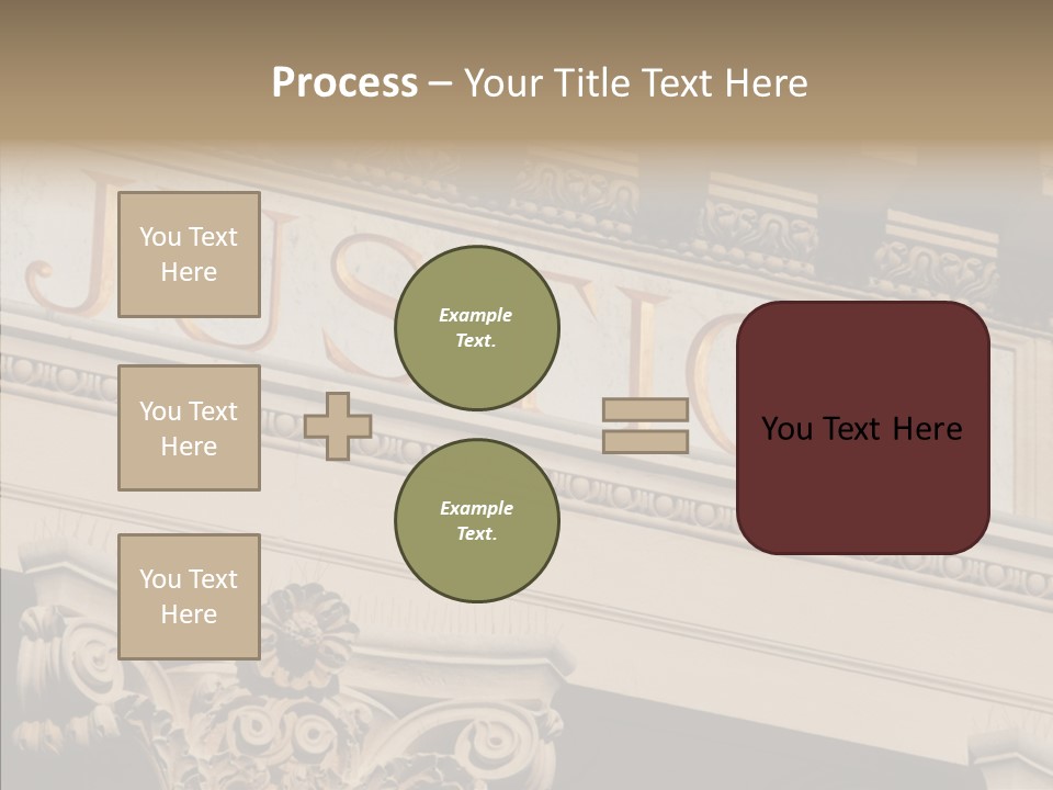 Edifice Column Proceeding PowerPoint Template