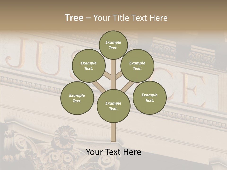 Edifice Column Proceeding PowerPoint Template