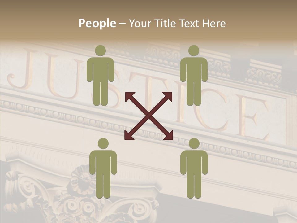 Edifice Column Proceeding PowerPoint Template