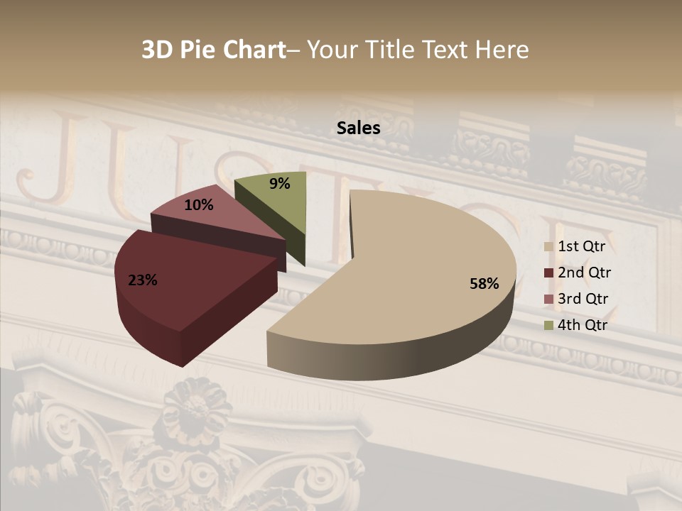Edifice Column Proceeding PowerPoint Template