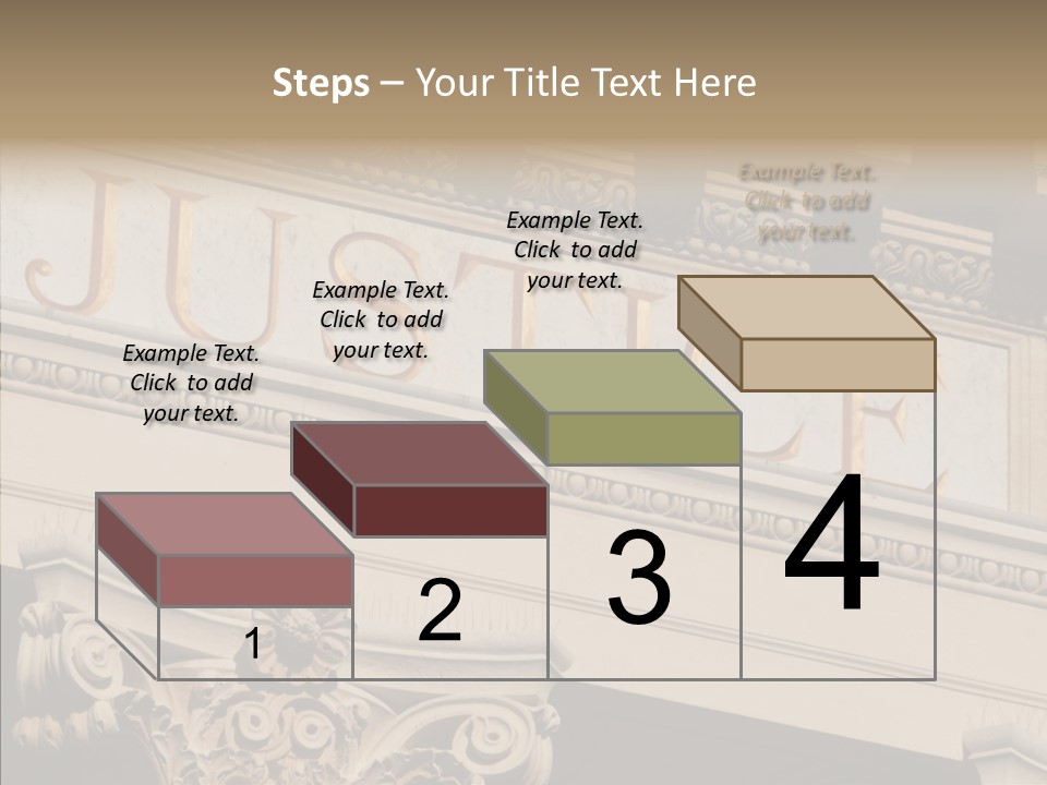 Edifice Column Proceeding PowerPoint Template
