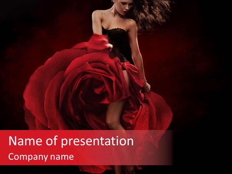 Beautiful Greeting Event PowerPoint Template