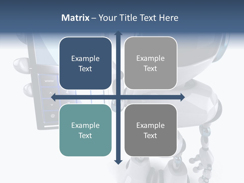 Telephony Fiction Modern PowerPoint Template