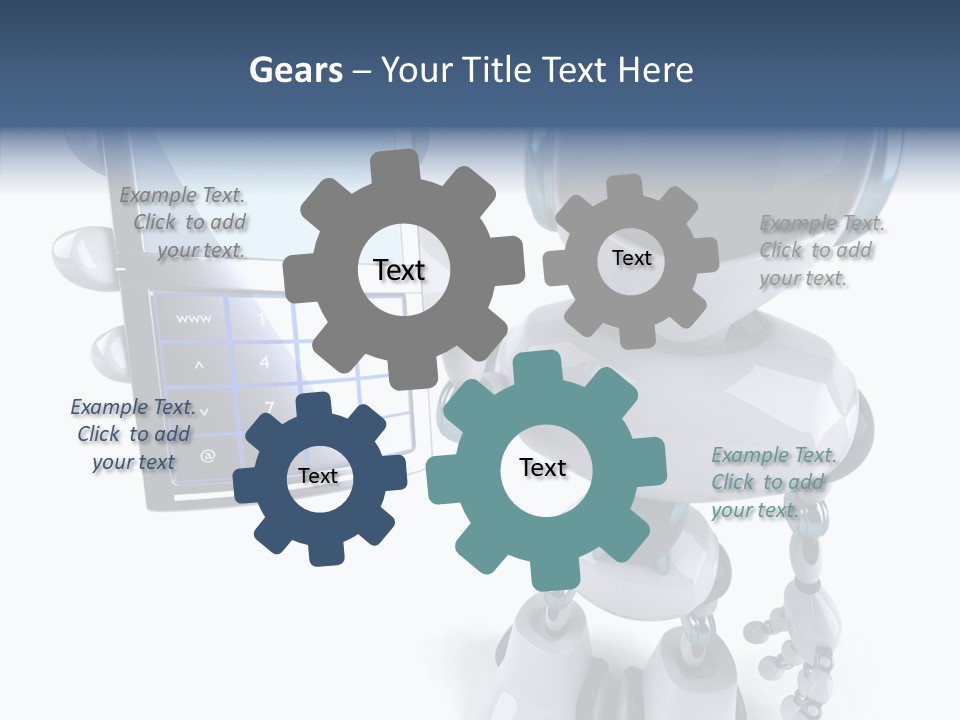 Telephony Fiction Modern PowerPoint Template