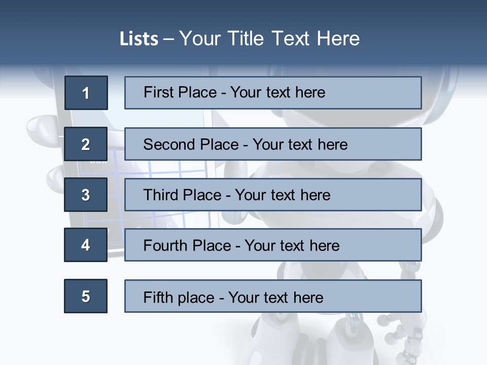 Telephony Fiction Modern PowerPoint Template