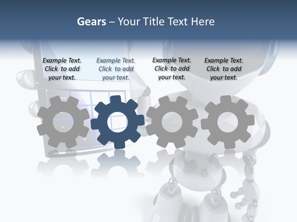 Telephony Fiction Modern PowerPoint Template