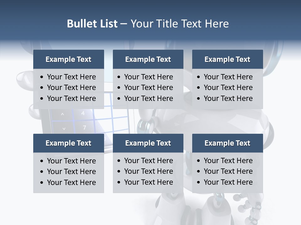 Telephony Fiction Modern PowerPoint Template