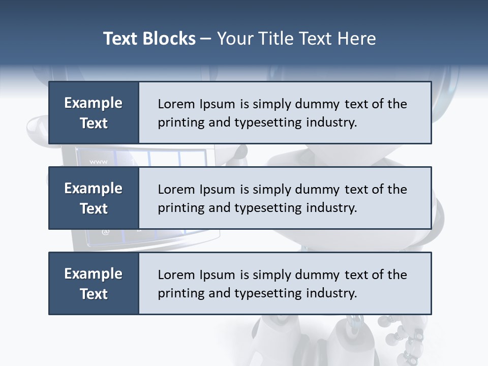 Telephony Fiction Modern PowerPoint Template