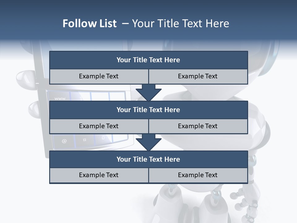 Telephony Fiction Modern PowerPoint Template