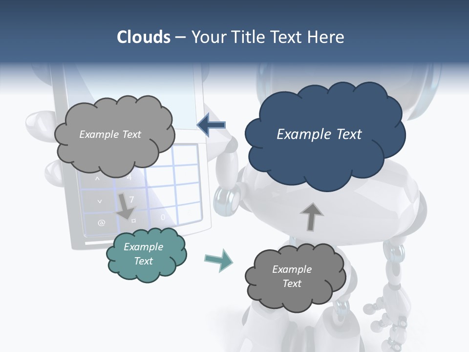 Telephony Fiction Modern PowerPoint Template