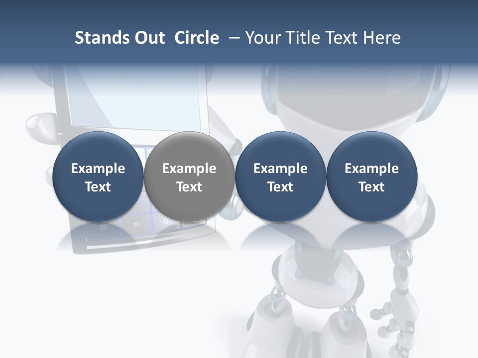 Telephony Fiction Modern PowerPoint Template