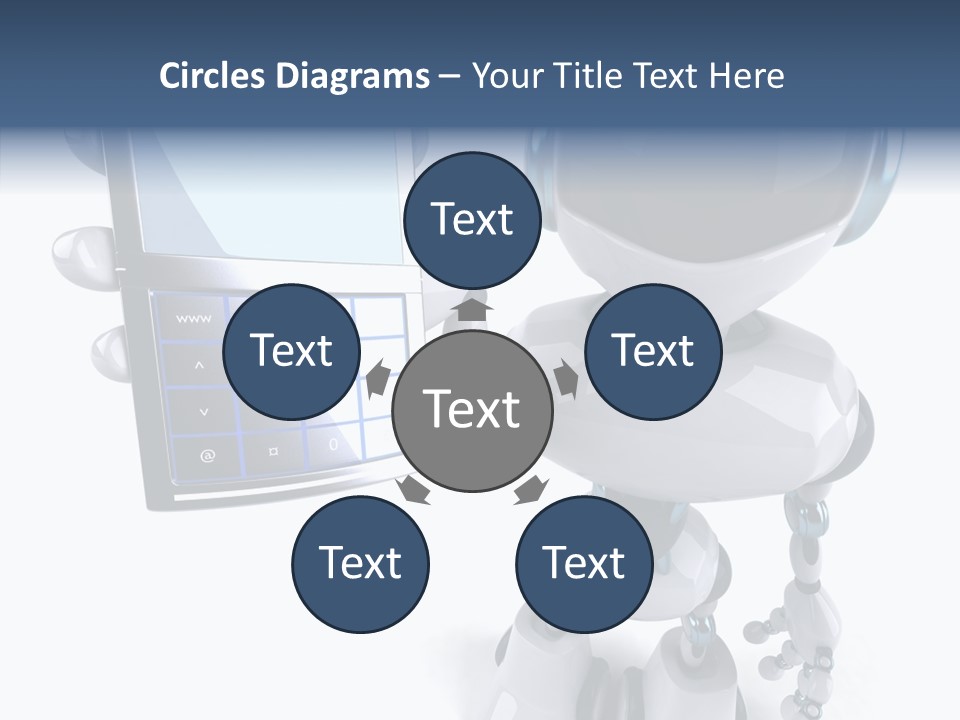 Telephony Fiction Modern PowerPoint Template