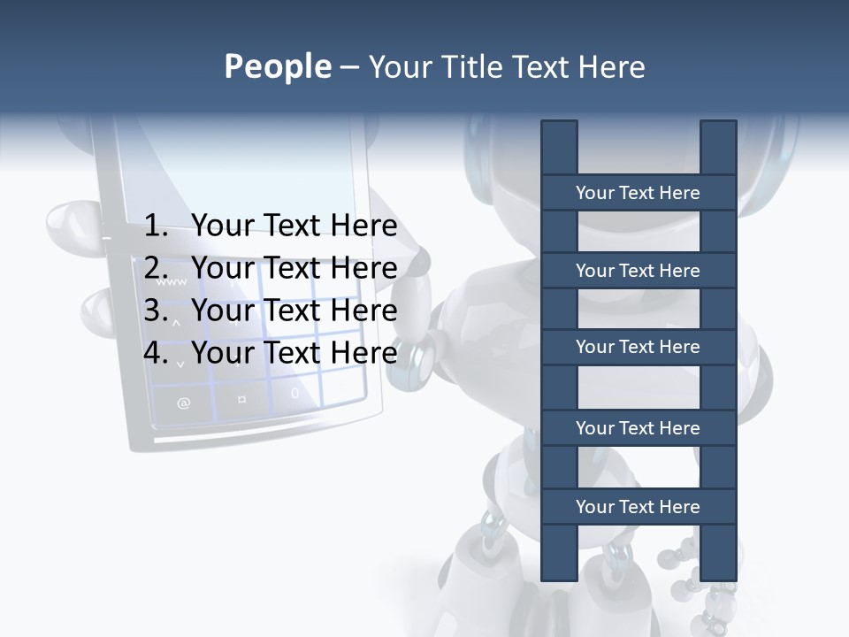 Telephony Fiction Modern PowerPoint Template