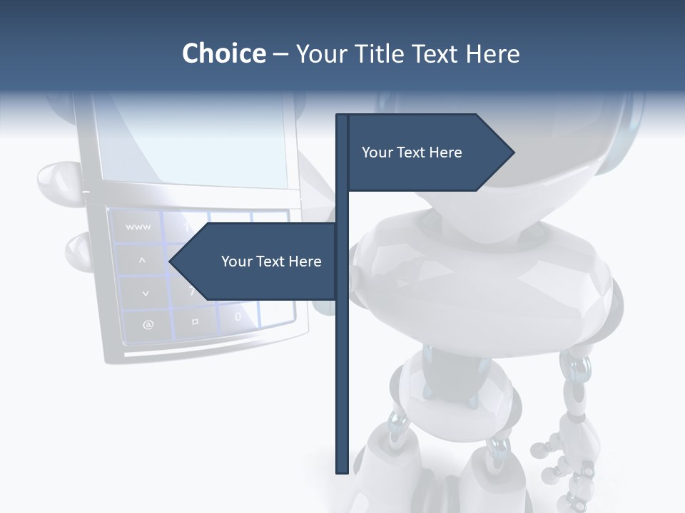 Telephony Fiction Modern PowerPoint Template