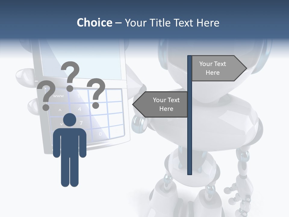 Telephony Fiction Modern PowerPoint Template