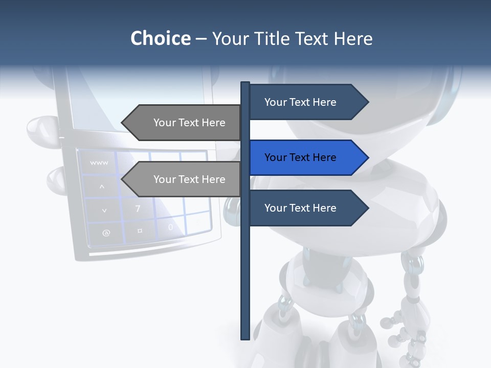 Telephony Fiction Modern PowerPoint Template