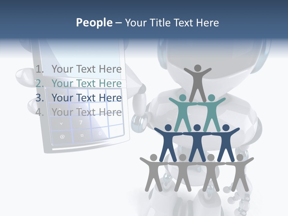 Telephony Fiction Modern PowerPoint Template