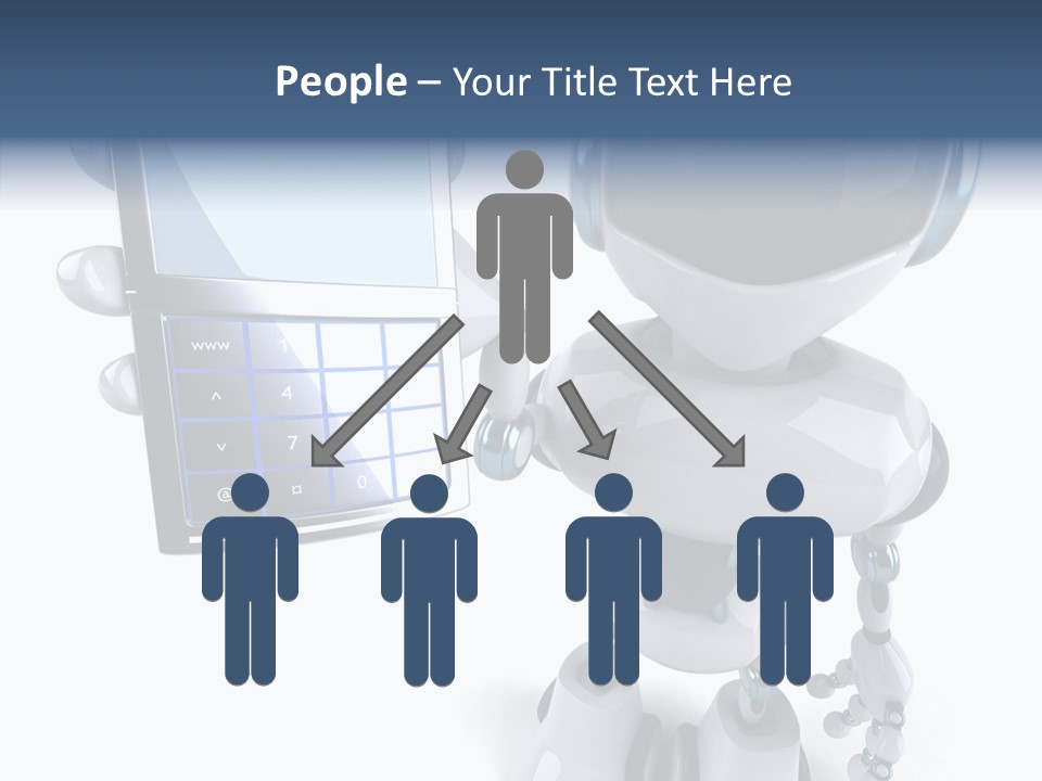 Telephony Fiction Modern PowerPoint Template