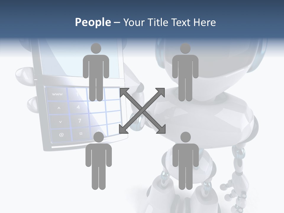 Telephony Fiction Modern PowerPoint Template