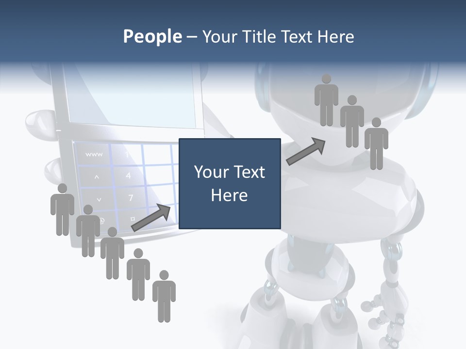 Telephony Fiction Modern PowerPoint Template