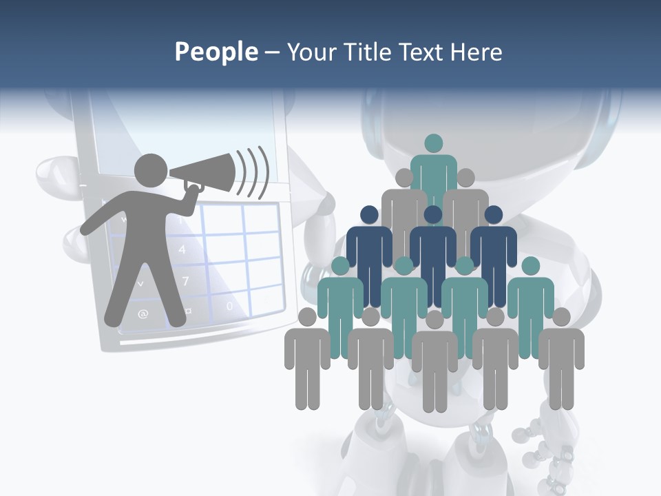 Telephony Fiction Modern PowerPoint Template