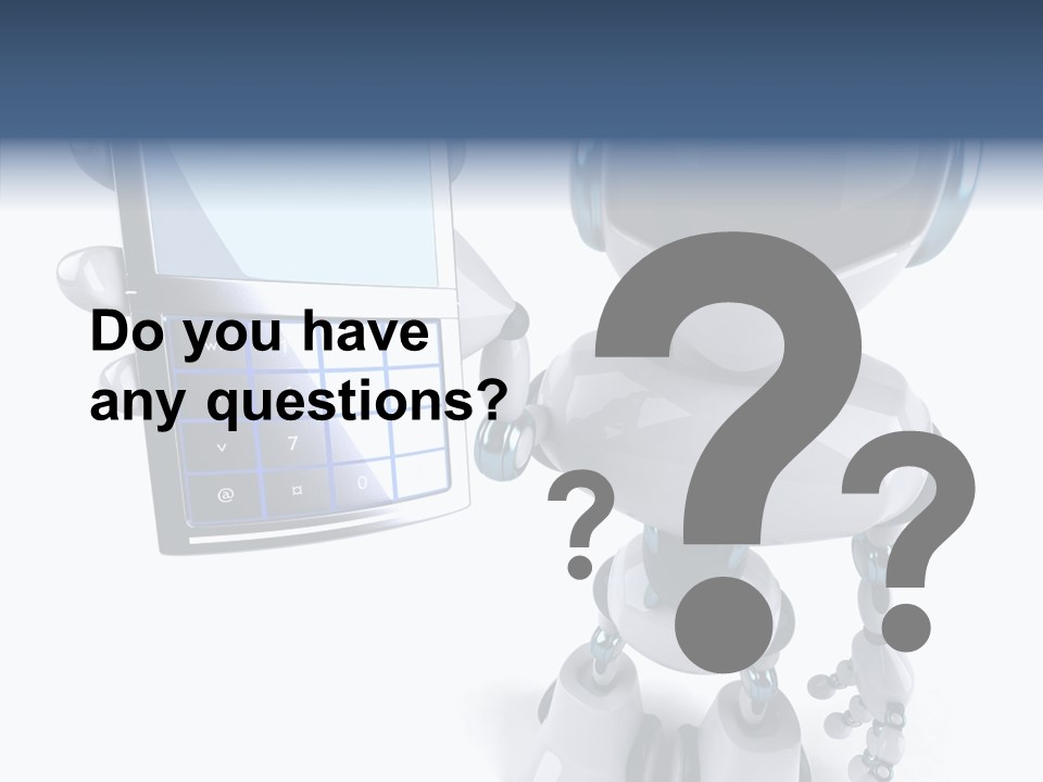 Telephony Fiction Modern PowerPoint Template