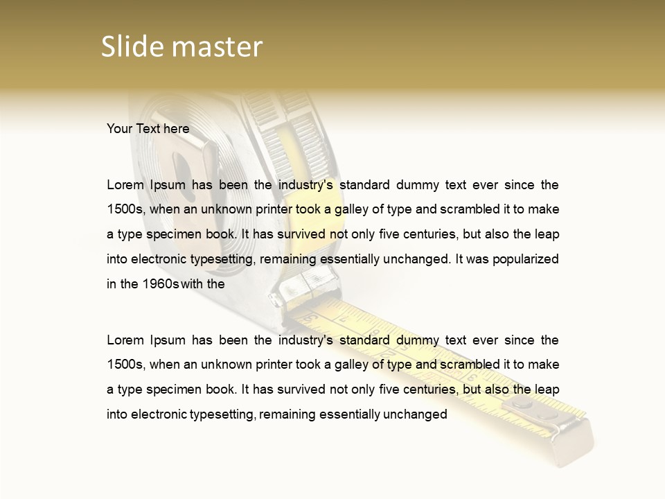 Carpentry One Distance PowerPoint Template