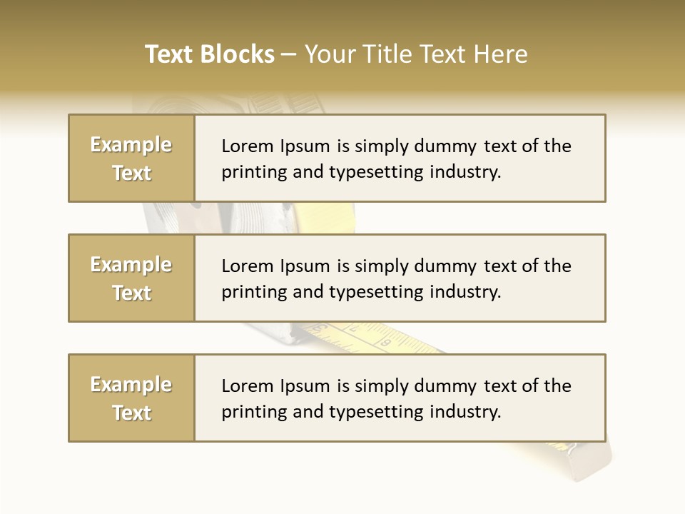 Carpentry One Distance PowerPoint Template