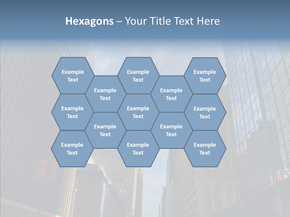Skyscraper Building Texas PowerPoint Template
