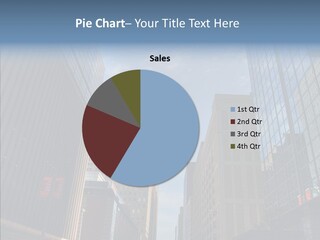 Skyscraper Building Texas PowerPoint Template