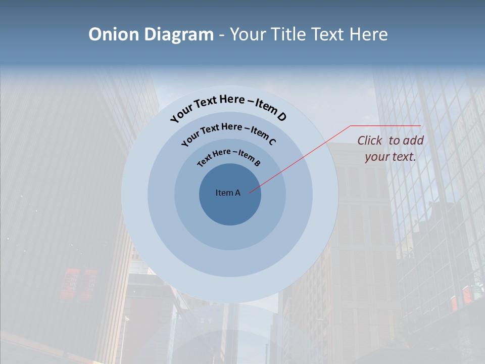 Skyscraper Building Texas PowerPoint Template