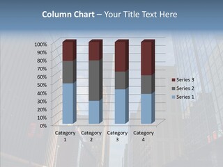 Skyscraper Building Texas PowerPoint Template