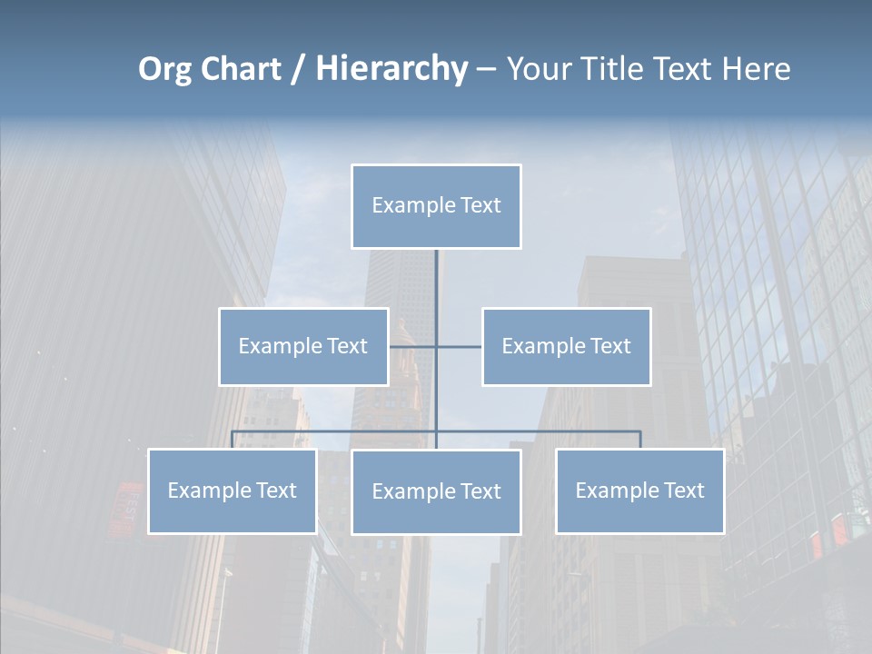 Skyscraper Building Texas PowerPoint Template