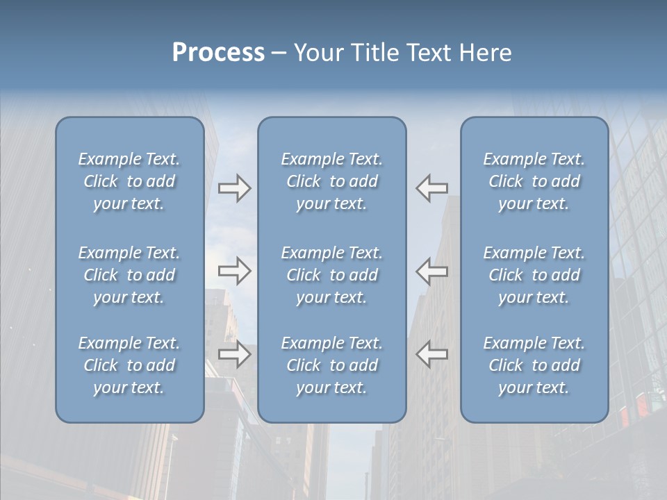 Skyscraper Building Texas PowerPoint Template