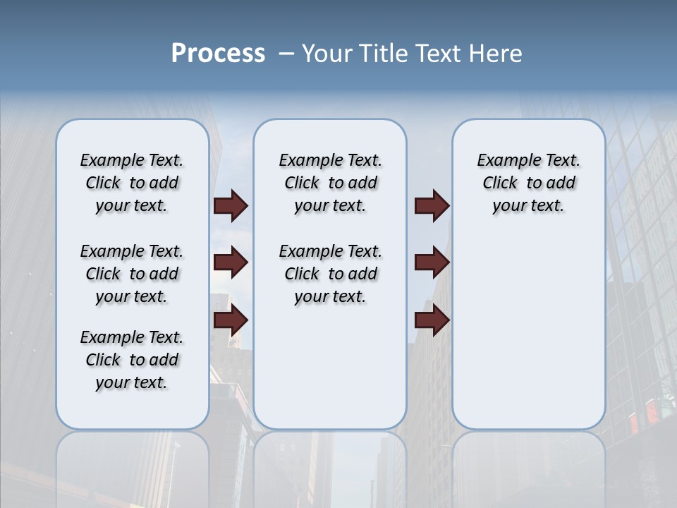 Skyscraper Building Texas PowerPoint Template