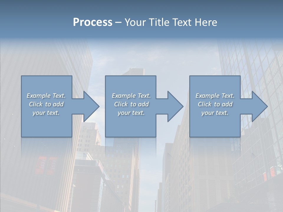 Skyscraper Building Texas PowerPoint Template