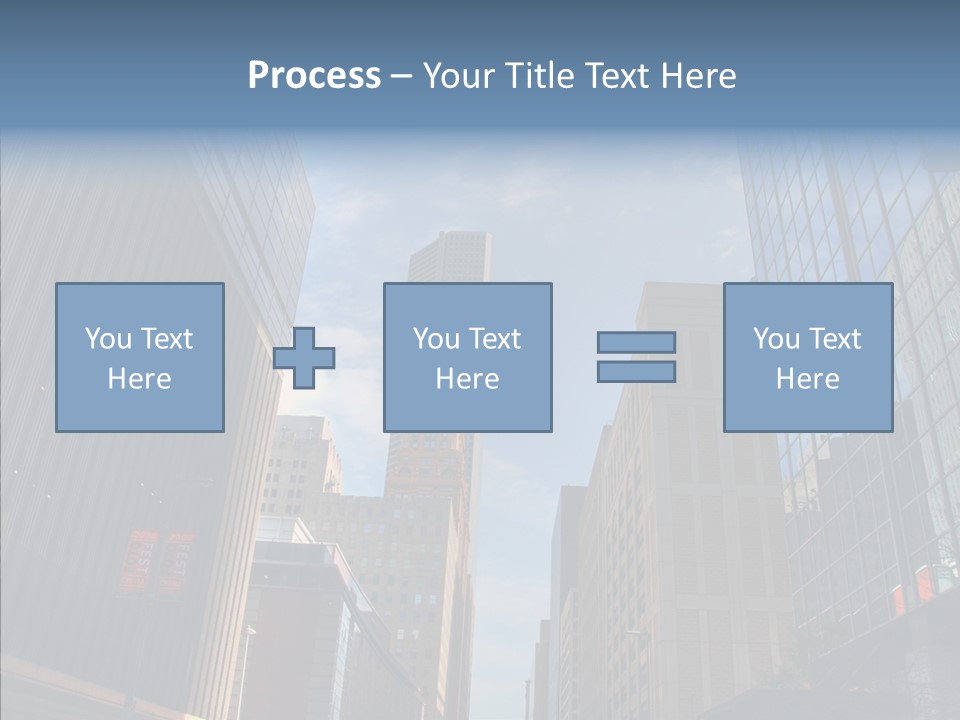 Skyscraper Building Texas PowerPoint Template