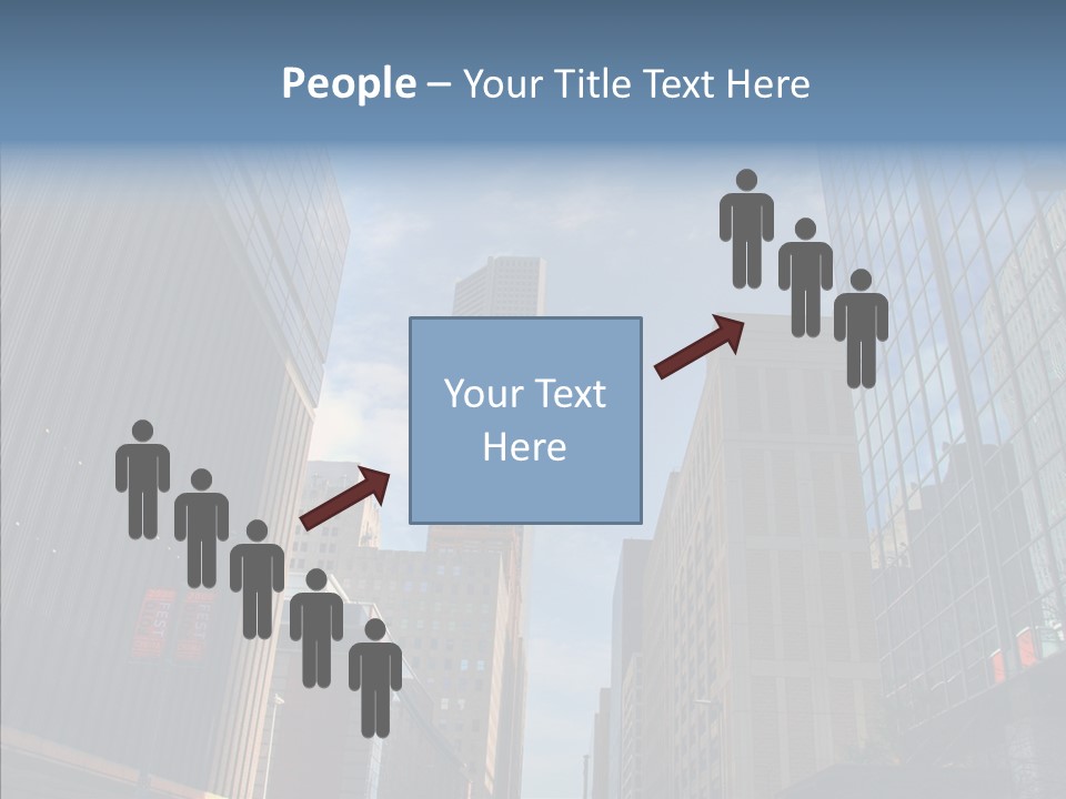 Skyscraper Building Texas PowerPoint Template