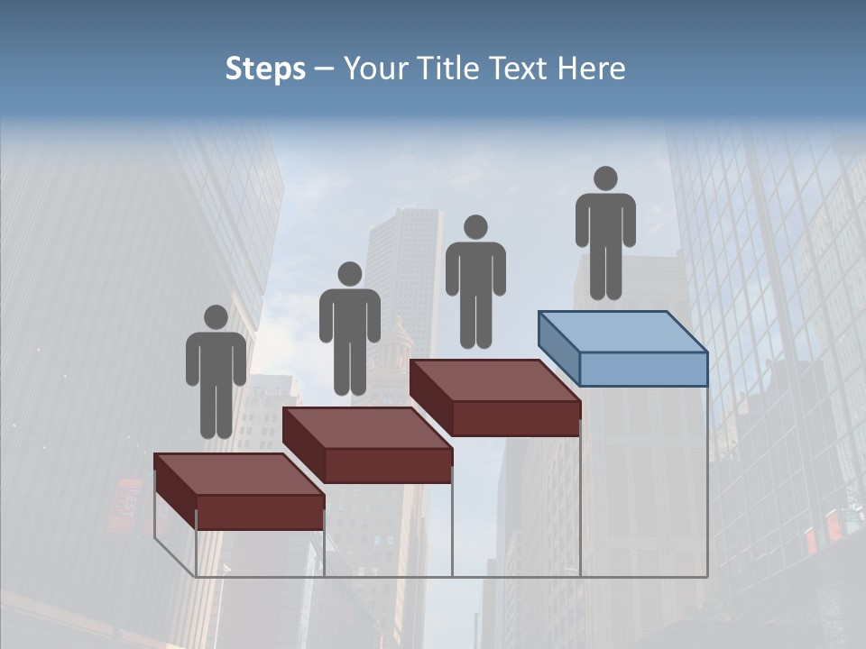 Skyscraper Building Texas PowerPoint Template