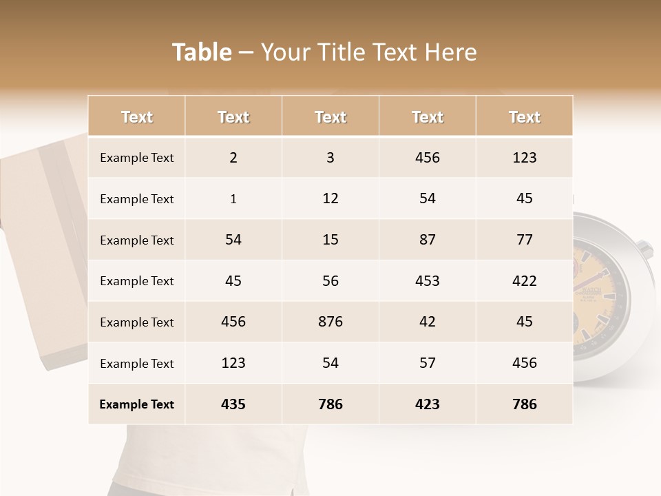 Courier Delivery Good On Time PowerPoint Template