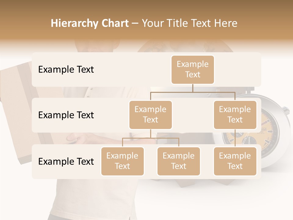 Courier Delivery Good On Time PowerPoint Template