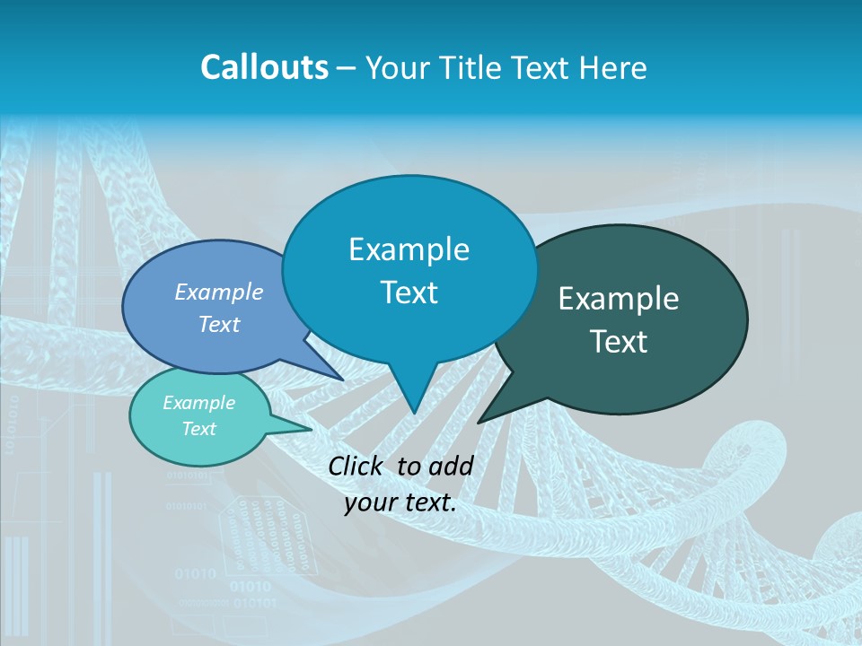 Structure Effect Genetic PowerPoint Template