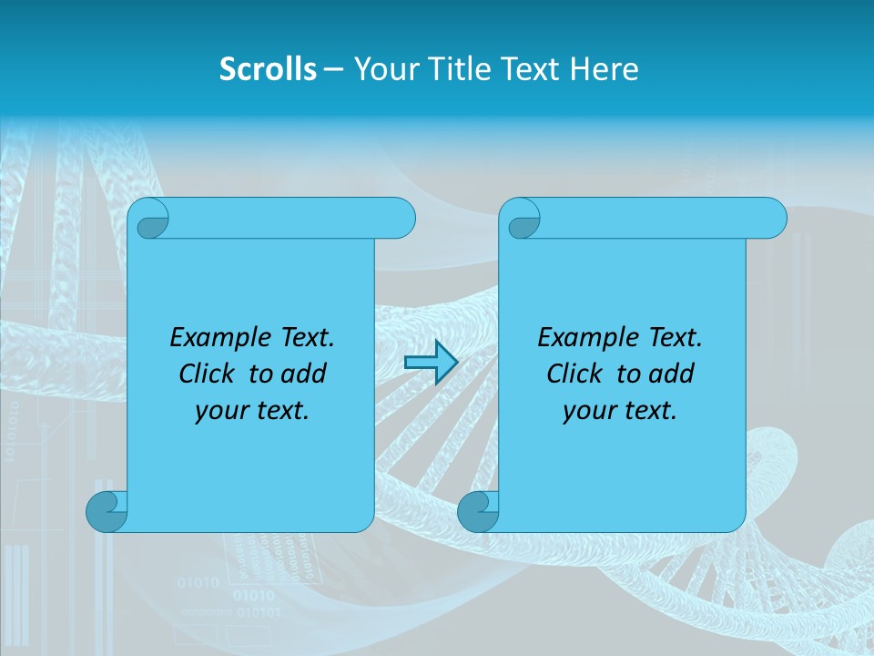 Structure Effect Genetic PowerPoint Template