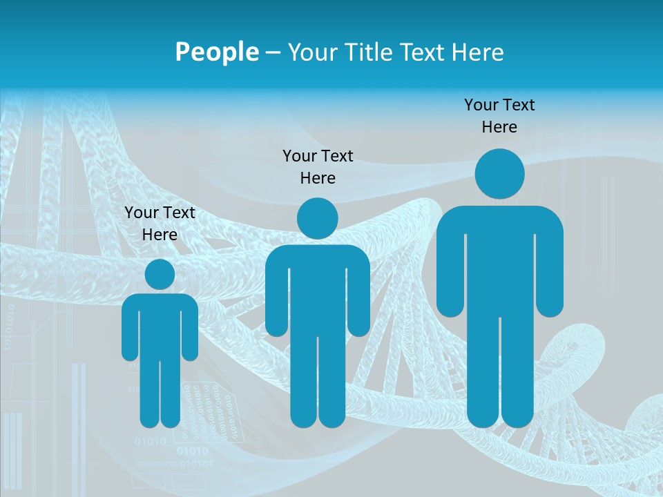 Structure Effect Genetic PowerPoint Template