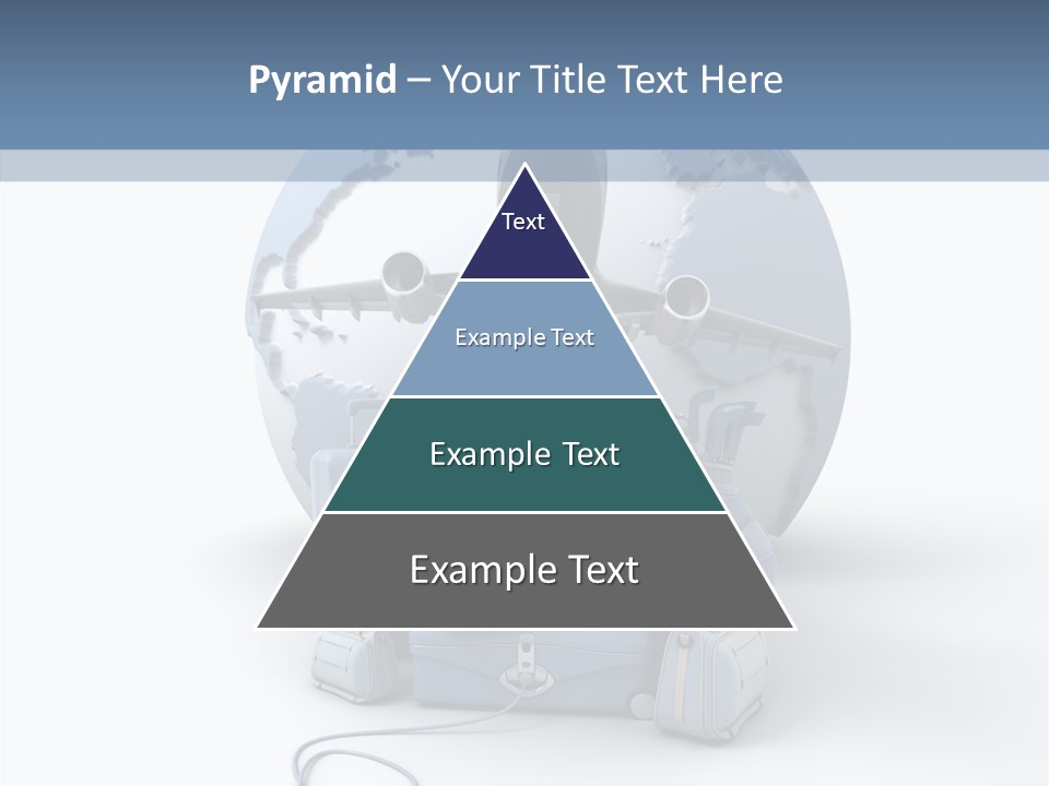 Check In Sun Glasses Briefcase PowerPoint Template