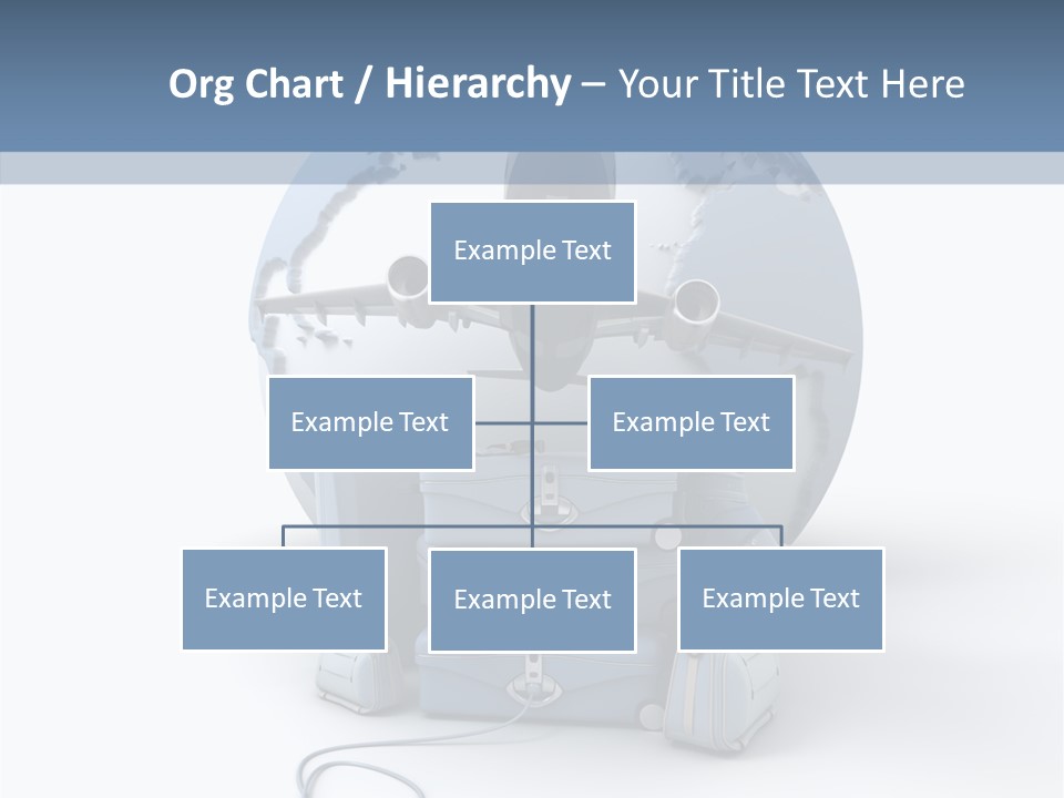 Check In Sun Glasses Briefcase PowerPoint Template